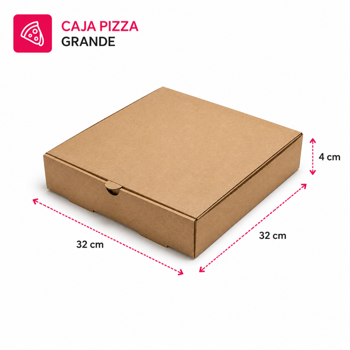 Caja para Pizza Grande (100 unidades)