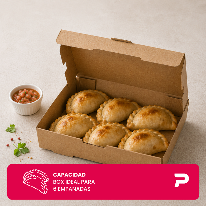 Caja para Empanadas Estandar (100 unidades)