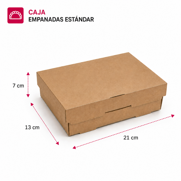 Caja para Empanadas Estandar (100 unidades)