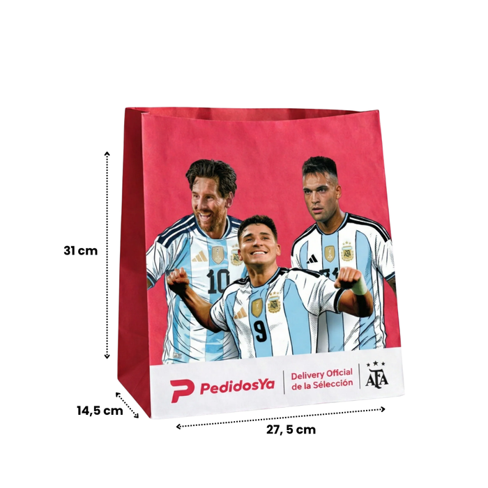 Bolsa Mediana Edicion Seleccion Argentina AFA (50 unidades)