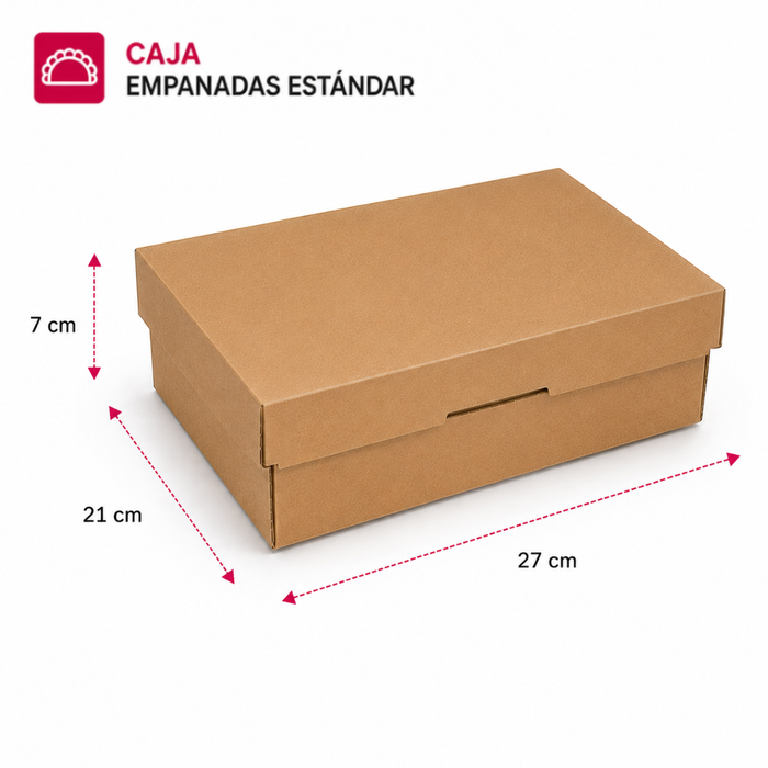 Caja para Empanadas Grande (100 unidades)